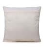 Beige Velvet Traditional 16x16 inches Cushion Covers (Pack of 2)
