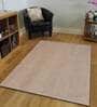 Beige Abstract Wool 5 ft x 7 ft Hand Tufted Carpet
