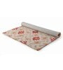 Buy Beige Abstract Wool and Art Silk 4 ft x 6 ft Hand Tufted Carpet