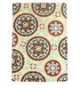 Buy Beige Persian Wool and Art Silk 4 ft x 6 ft Hand Tufted Carpet