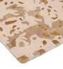 Buy Beige Wool and Viscose Abstract 4 x 6 Feet Hand Tufted Carpet