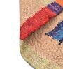 Beige Wool & Jute Geometric 108 x 72 Inches Hand Woven Dhurries
