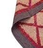 Beige Wool & Jute Geometric 96 x 60 Inches Hand Woven Dhurries