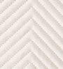 Beige Zig-Zag Velvet 1 Seater Sofa Cover (Pack of 4)