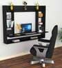 Belen Wall Mount Laptop Desk in Black Finish