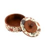 Bela Wooden Casserole Chapati Box With Lid