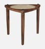 Belamy Cane Mango Wood End Table in Tubbaq Finish Belamy Cane Mango Wood End Table in Tubbaq Finish
