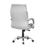 Belgrade High Back Leatherette Executive Chair in Grey Colour