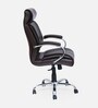 Belgrade Leatherette Executive Chair in Brown Colour