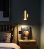 Bella 10W Bedside & Highlighter Spot Light Gold Body Warm White + Natural White LED Modern Wall Light for Home