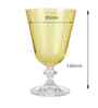 Bella Set of 6 Crystal Lead Free Glass 350ml Cocktail Glasses