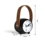 Black Bellamy Table Table Clock