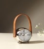 Silver Bellamy Table Table Clock