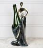 Belle Femme Antique Metal Wine Bottle Holder (Bronze)