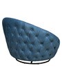 Bellini Barrel Chair with Swivel in Deep Blue Colour