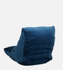 Bellisimo XXXL Fabric Bean Bag with Beans in Blue Colour
