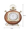Brown Bellmont Table Clock