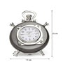 Silver Bellmont Table Clock