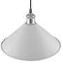 Bellona White Metal Hanging Light