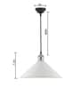 Bellona White Metal Hanging Light