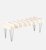 Belmont 3 Seater Bench In Beige Colour