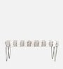 Belmont 3 Seater Bench In Grey Colour