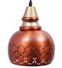 Intricately Belon Copper Metal Hanging Light