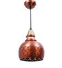 Intricately Belon Copper Metal Hanging Light