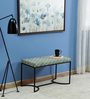 Baley Metal Bench In Black Finish