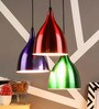 Benevento Multicolour Metal Cluster Hanging Light
