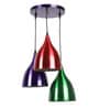 Benevento Multicolour Metal Cluster Hanging Light