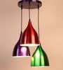 Benevento Multicolour Metal Cluster Hanging Light
