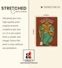 Bengal Folk Woman Stretched Canvas Painting