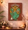 Bengal Folk Woman Stretched Canvas Painting