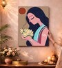 Bengal Lady Stretched Canvas Painting