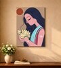 Bengal Lady Stretched Canvas Painting