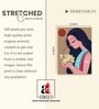 Bengal Lady Stretched Canvas Painting