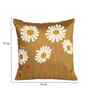 Golden Poly Cotton 16X16 Inches 5Pcs Cushion Covers
