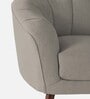 Benjamin Fabric 1 Seater Sofa in Lit Grey Colour