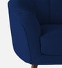 Benjamin Fabric 1 Seater Sofa in Royal Blue Colour