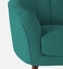 Benjamin Fabric 1 Seater Sofa in Sea Green Colour