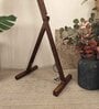 Benji Wooden Floor Lamp with Jute Shade & Brown Base