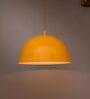 Bennett Yellow Metal Hanging Light