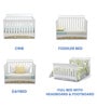 Bentley Solid Wood Crib in White Finish