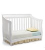 Bentley Solid Wood Crib in White Finish