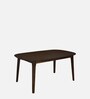 Bentley 6 Seater Dinning Table In Brown Finish