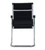 Benton Visitor Chair in PU Black Colour