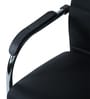 Benton Visitor Chair in PU Black Colour