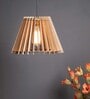 Benzor Birch Wood  Shade Pendent Lamp