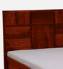 Bergen Sheesham Wood King Size Bed In Honey Oak Finish With Box Storage